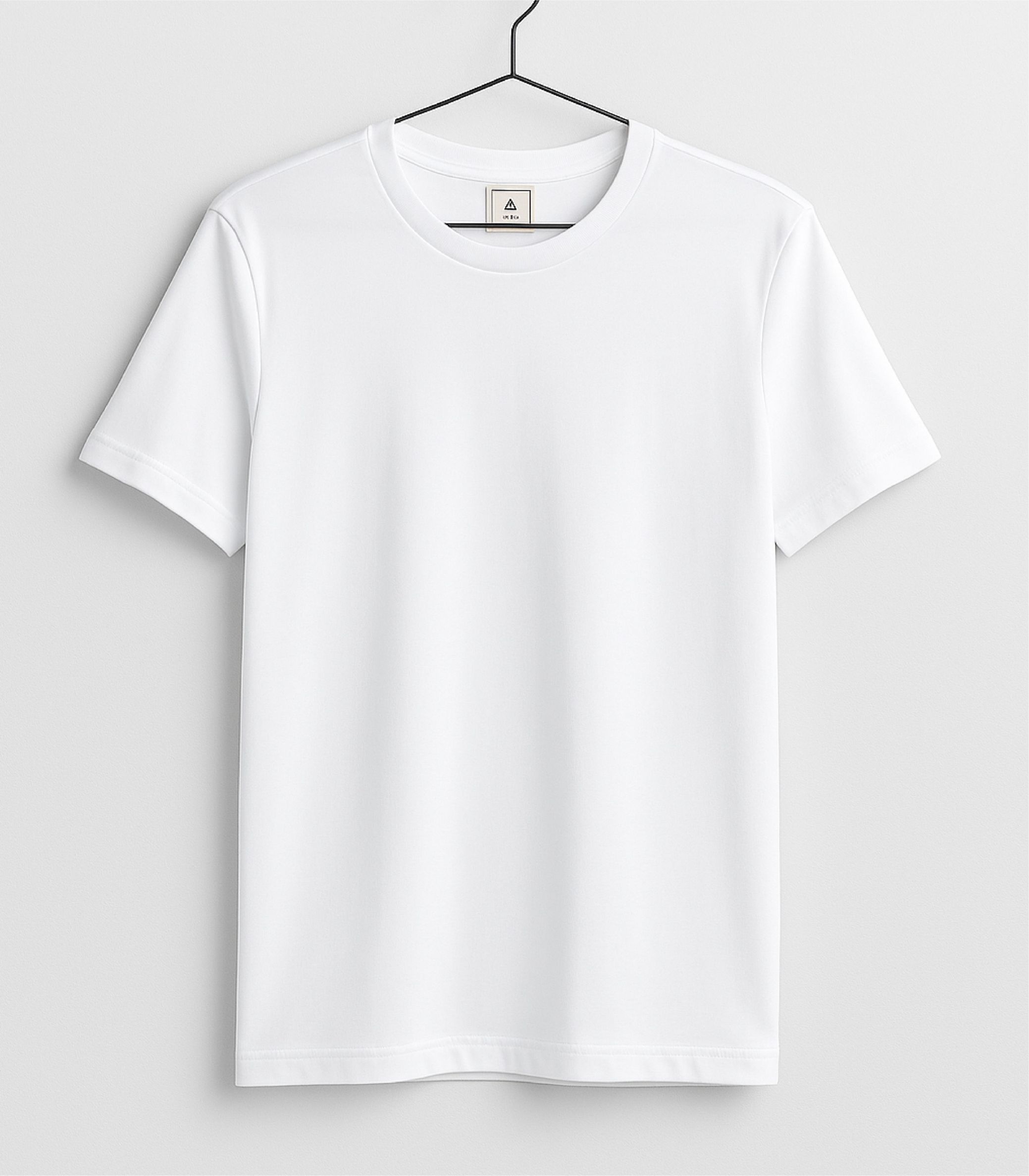 Men's Cotton T-Shirt Combo Pack (Black & White) | Plain Regular Fit | Soft Breathable Fabric | Daily